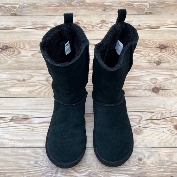 American Eagle Outfitters Black Lined Winter Boots - Picture 5 of 16